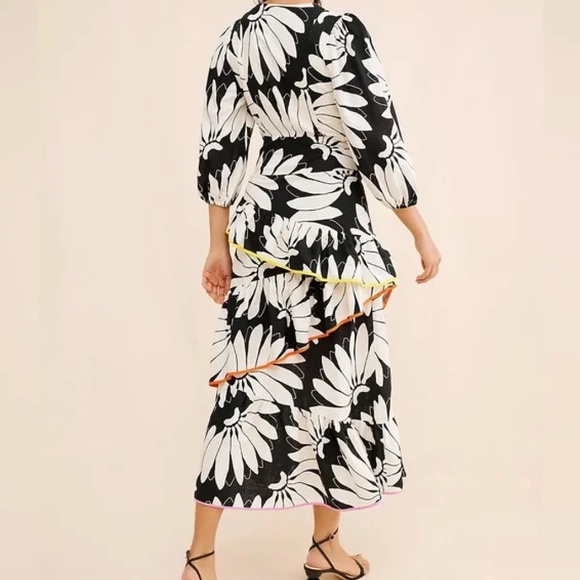FARM Rio Cutout Tiered Maxi Dress (S) - Picture 4 of 15